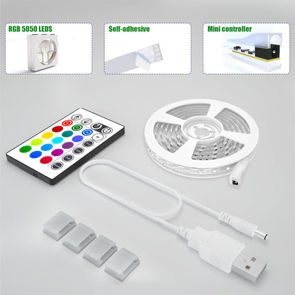 maylit ICRGB TV LED Backlight | Birthday Gift for Gamers and Movie Lovers with App Control