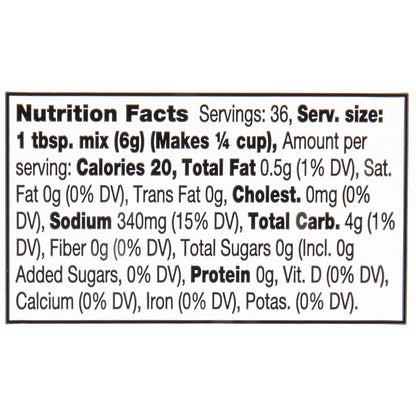 McCormick Brown Gravy Mix, 7.62 oz – Clean Label Gravy for Family Dinners