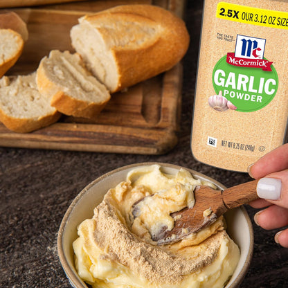 McCormick Garlic Powder – Time-Saving Pantry Staple for Fast Weeknight Dishes, 8.75 oz