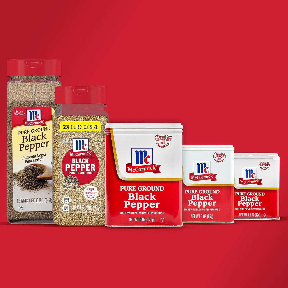 McCormick Pure Ground Black Pepper 6 oz – Streamlined Seasoning for the Minimalist Kitchen