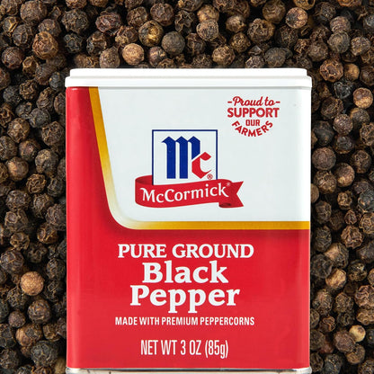 McCormick Pure Ground Black Pepper 6 oz – Streamlined Seasoning for the Minimalist Kitchen