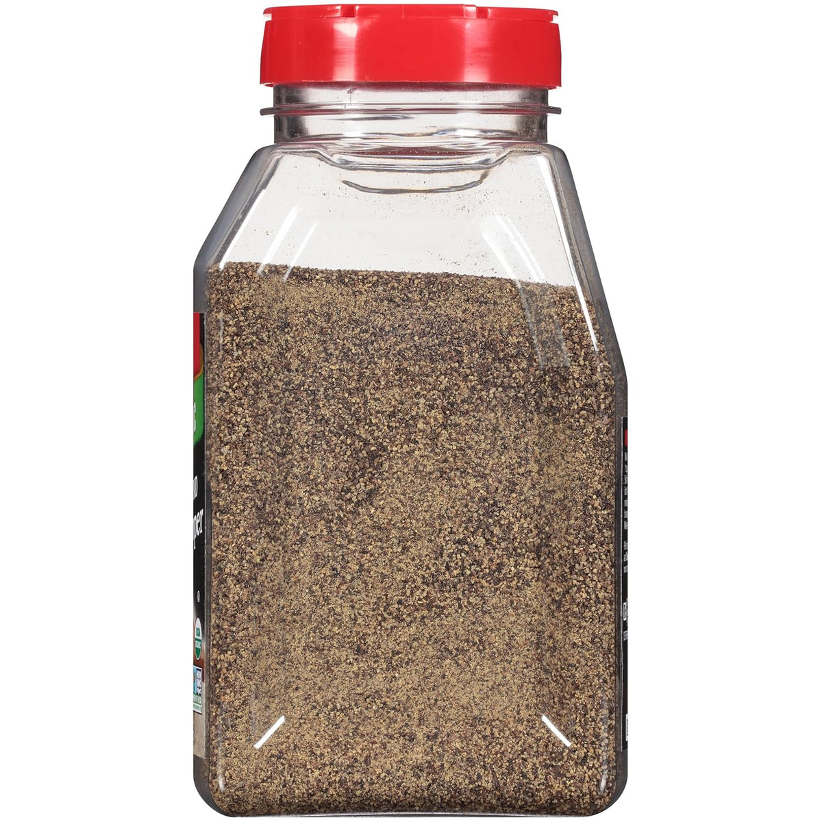 McCormick Pure Ground Black Pepper Organic – Streamlined Seasoning for the Less-Is-More Cook, 12 oz