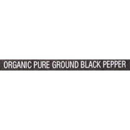 McCormick Pure Ground Black Pepper Organic – Streamlined Seasoning for the Less-Is-More Cook, 12 oz