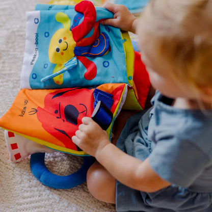 Melissa & Doug My First Activity Book – Parent-Approved Screen-Free Toy for Newborns and Car Seat Travel