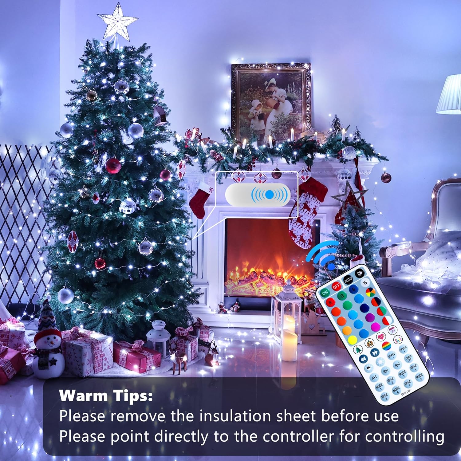 memory function and 4h/6h/8h auto-off timer with blue indicator on the adapter