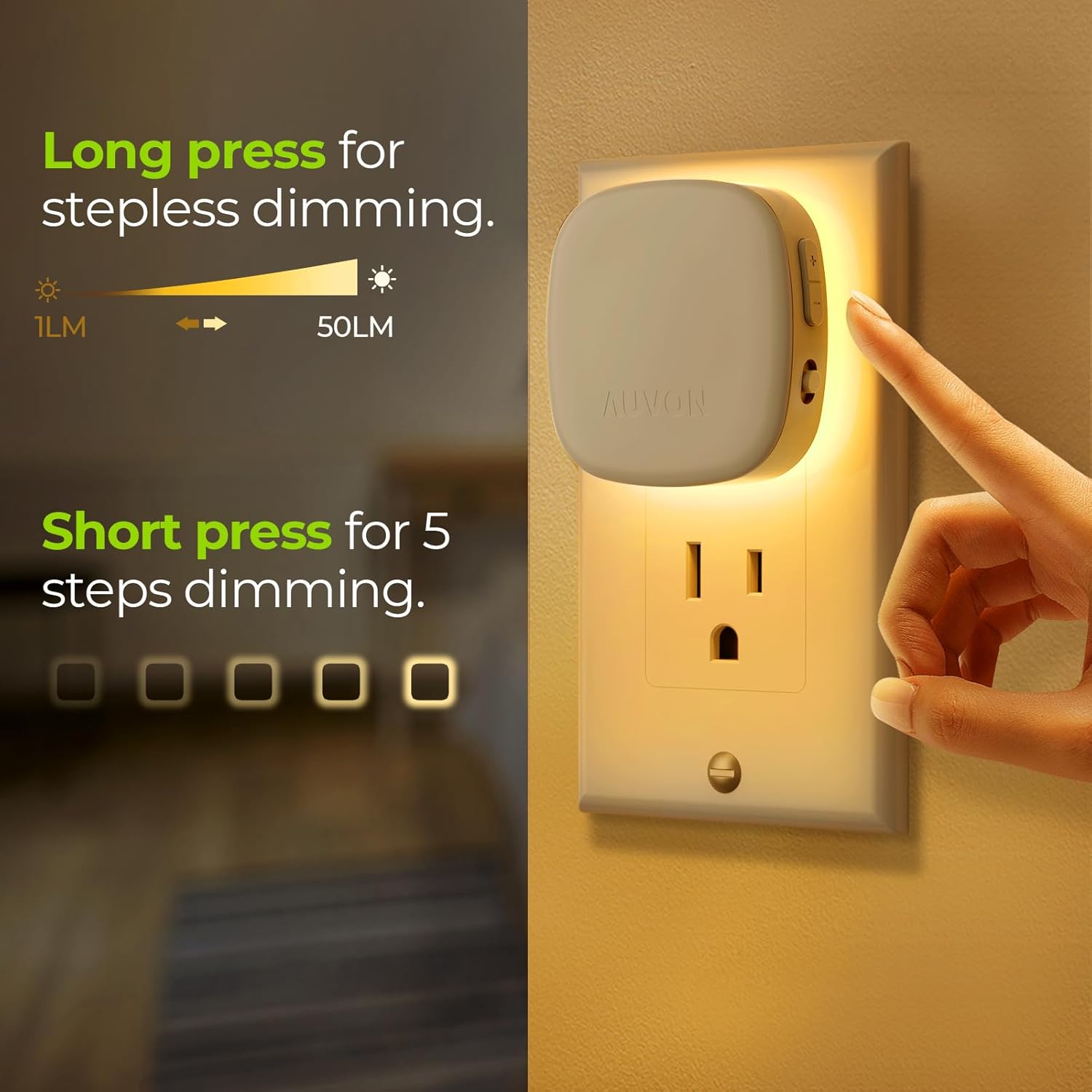 memory function that retains the last brightness setting after power loss