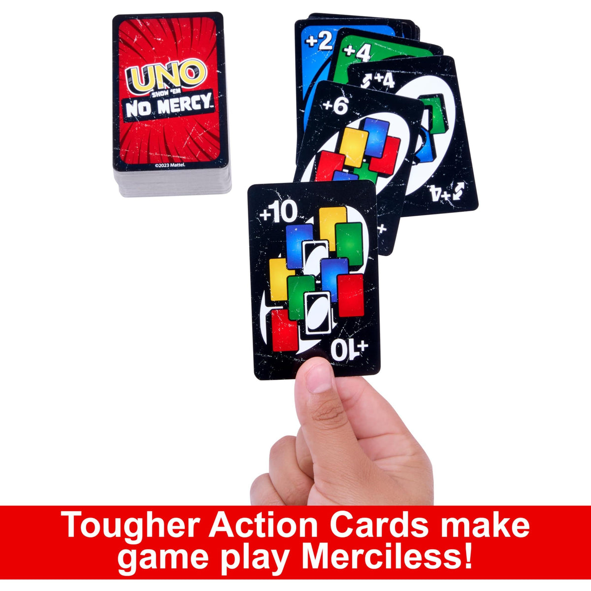 mercy rule that eliminates any player accumulating 25 or more cards