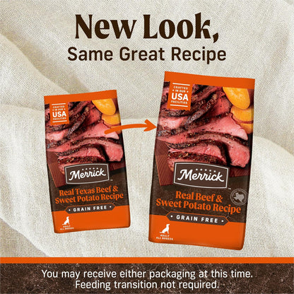 merrick states that 63% of the blend consists of protein and healthy-fat ingredients, while 37% consists of produce, fiber, vitamins, minerals, and other natural ingredients.