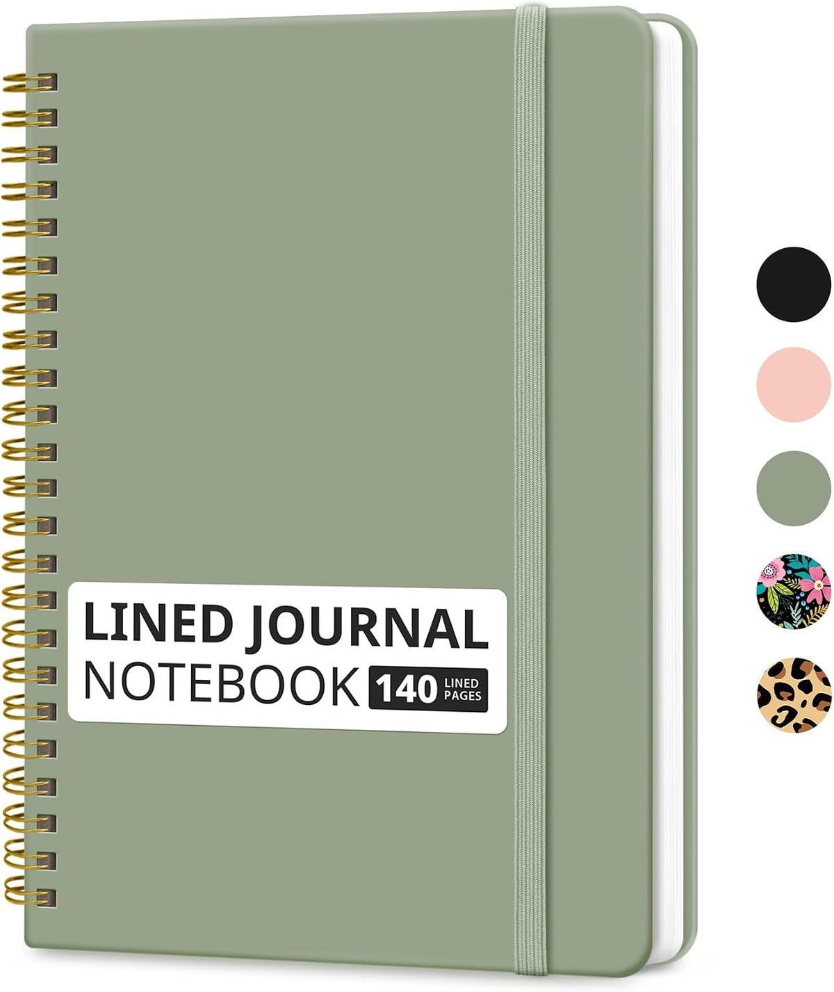metal twin-wire spiral binding with tough hardcover