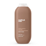 method Men's Body Wash, Sandalwood + Vetiver, 18 fl oz – Elevated Father's Day Gift Set with Long-Lasting Premium Fragrance