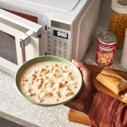 microwavable in a microwave-safe bowl with minimal prep
