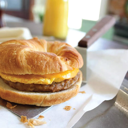 Jimmy Dean Sausage, Egg and Cheese Croissant Breakfast Sandwich – Warm, Satisfying Breakfast for Wellness-Focused Mornings, 8 Count