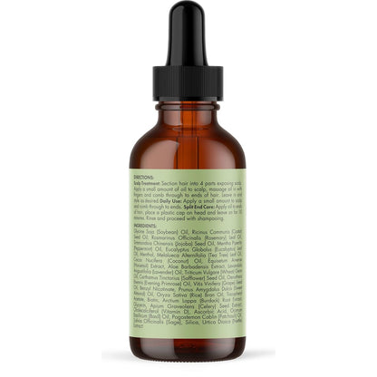 Mielle Organics Strengthening Oil – Effortless Pre-Wash, Leave-In, and Ends Treatment in One