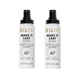 Milani Make It Last Dewy Setting Spray – Commute-Ready Glow Mist, Sweat-Resistant Up To 16Hr