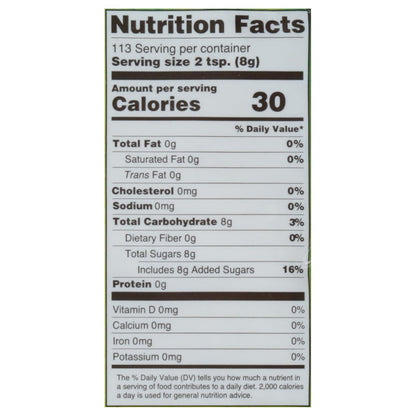 mild caramel-like flavor profile from retained molasses