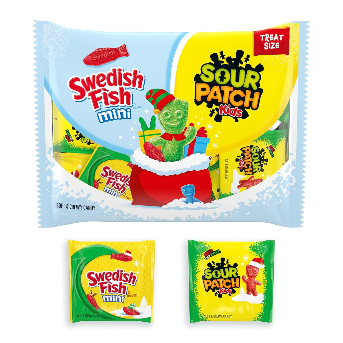 mini-sized soft and chewy candies suitable for children