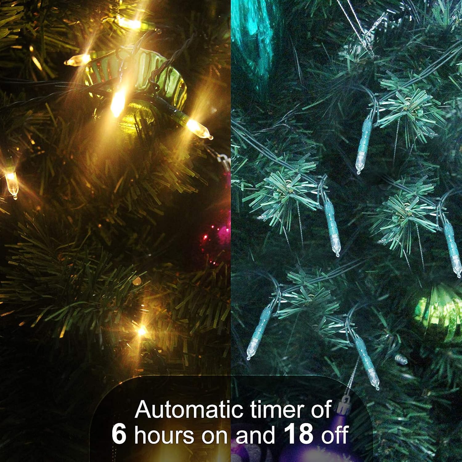 Minimax-M3 Mini Lights – Holiday Gift for Women Who Love Cozy Spaces, Battery Powered 100 LED