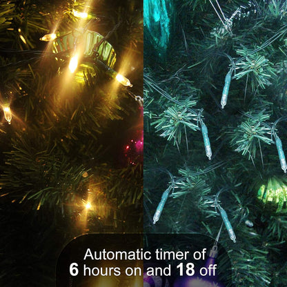 Minimax-M3 Mini Lights – Holiday Gift for Women Who Love Cozy Spaces, Battery Powered 100 LED