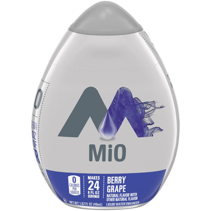 Mio Liquid Water Enhancer, Berry Grape, 1.62 OZ (Pack of 4)