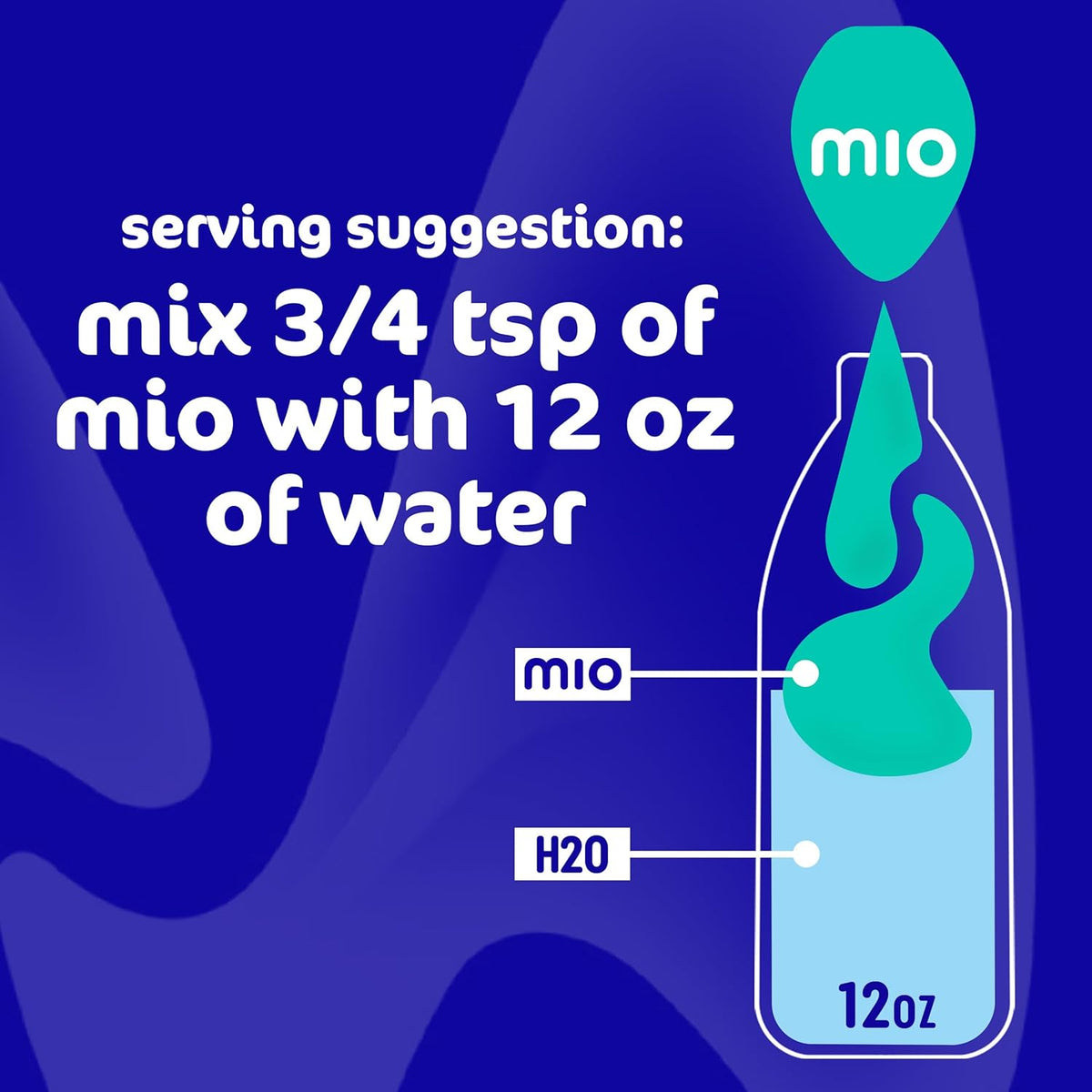 MiO Sport Berry Blast Liquid Water Enhancer – Electrolyte Drink Mix for Focused Remote Work Sessions