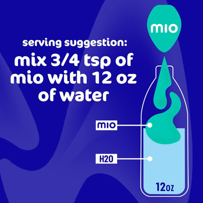MiO Sport Berry Blast Liquid Water Enhancer – Electrolyte Drink Mix for Focused Remote Work Sessions
