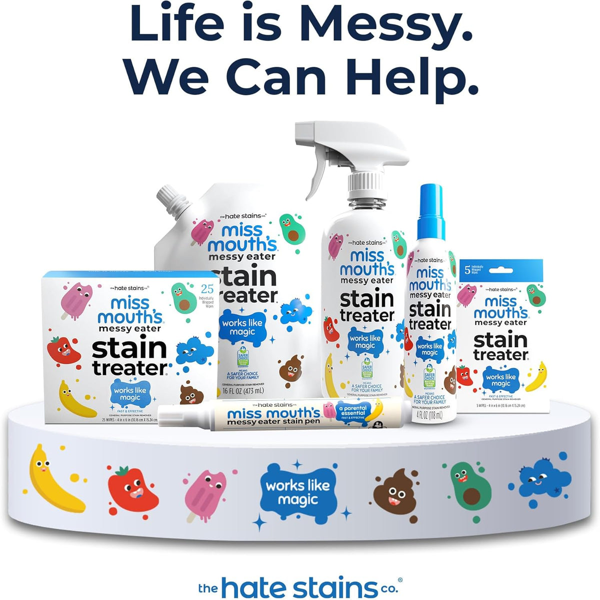 Miss Mouth's Messy Eater Stain Remover – Low-Stress Laundry Helper for Mindful Households