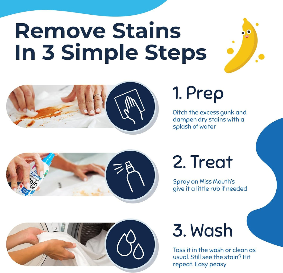 Miss Mouth's Messy Eater Stain Remover – Low-Stress Laundry Helper for Mindful Households