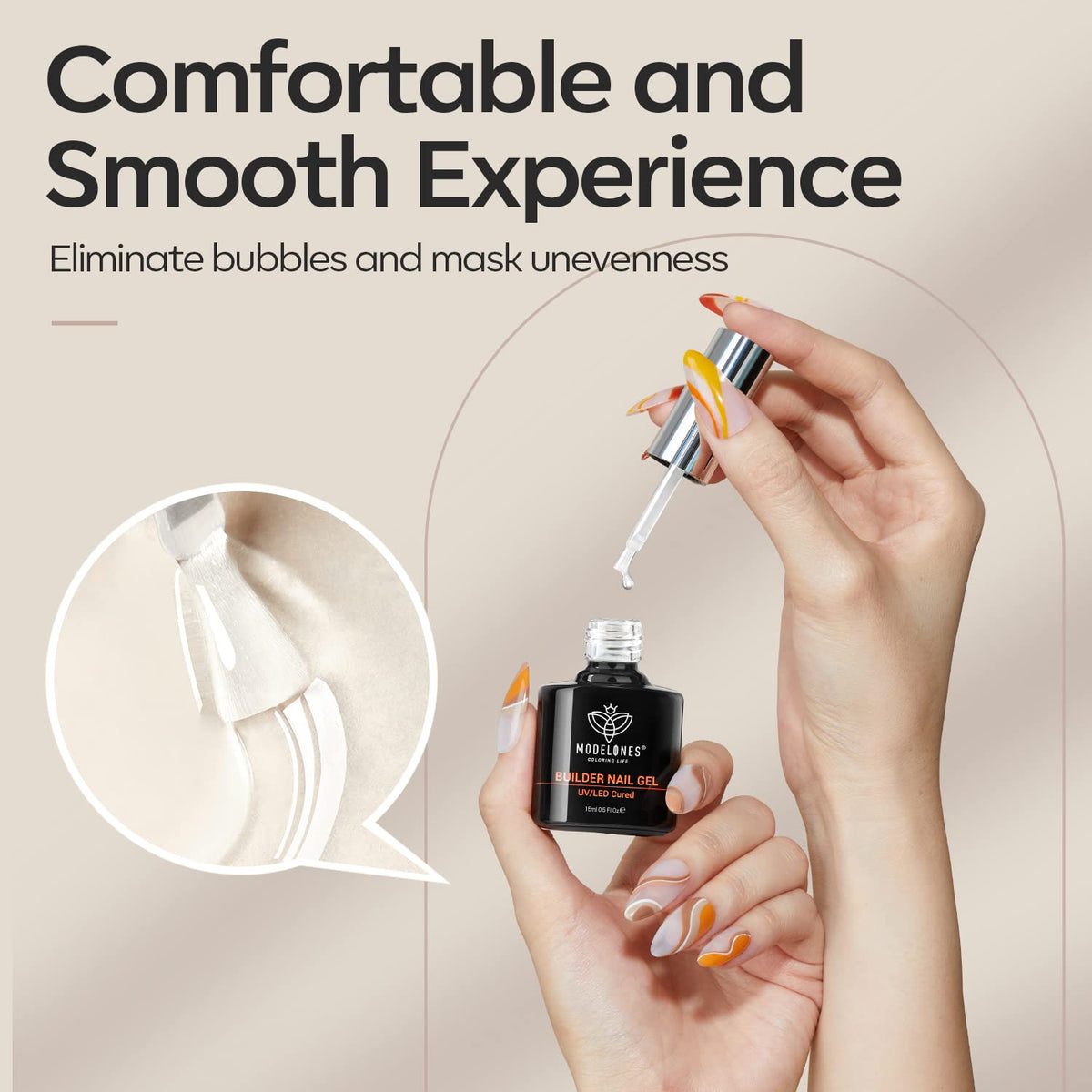 modelones 7-in-1 Builder Gel – Single-Bottle Nail Care for a Clutter-Free Vanity