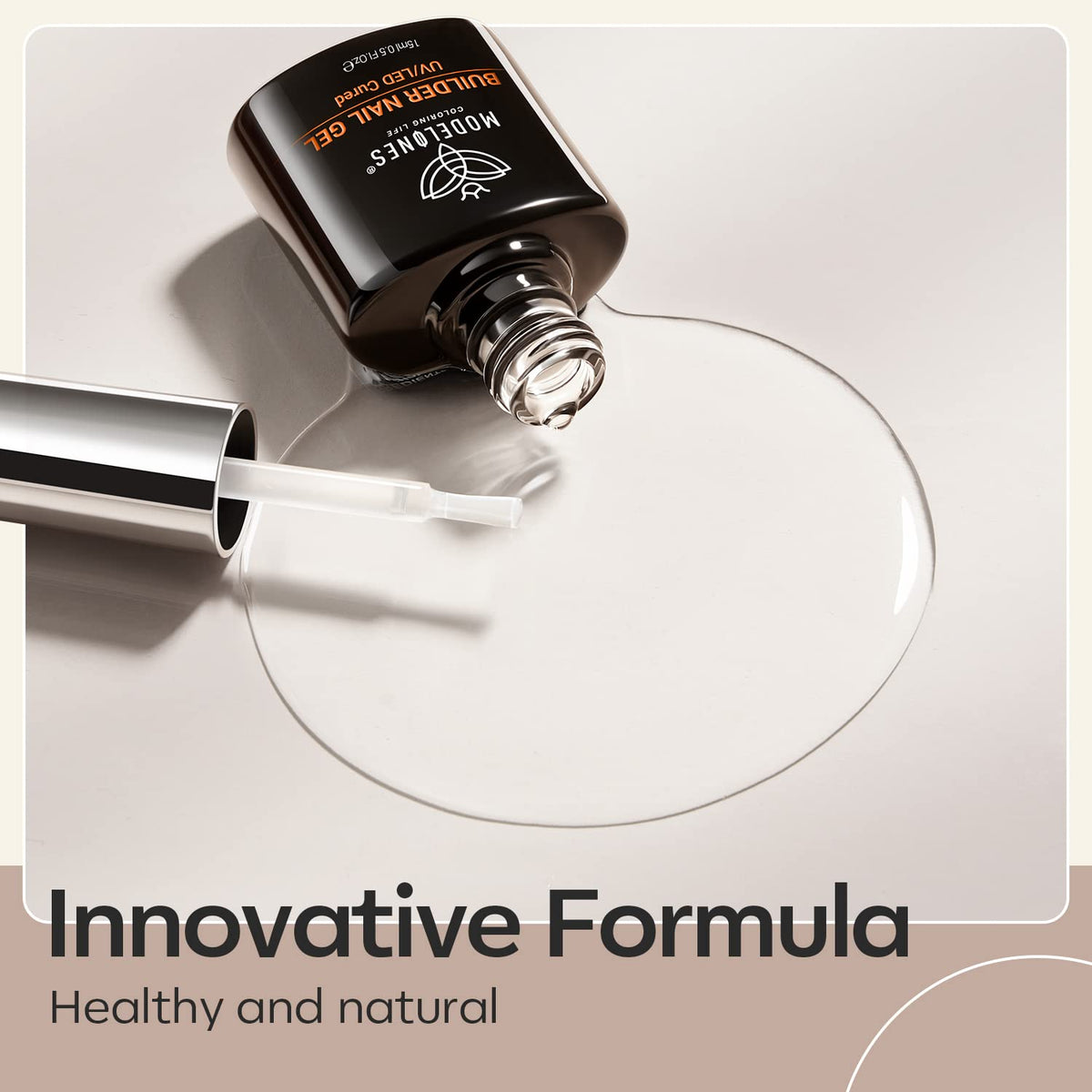 modelones 7-in-1 Builder Gel – Single-Bottle Nail Care for a Clutter-Free Vanity