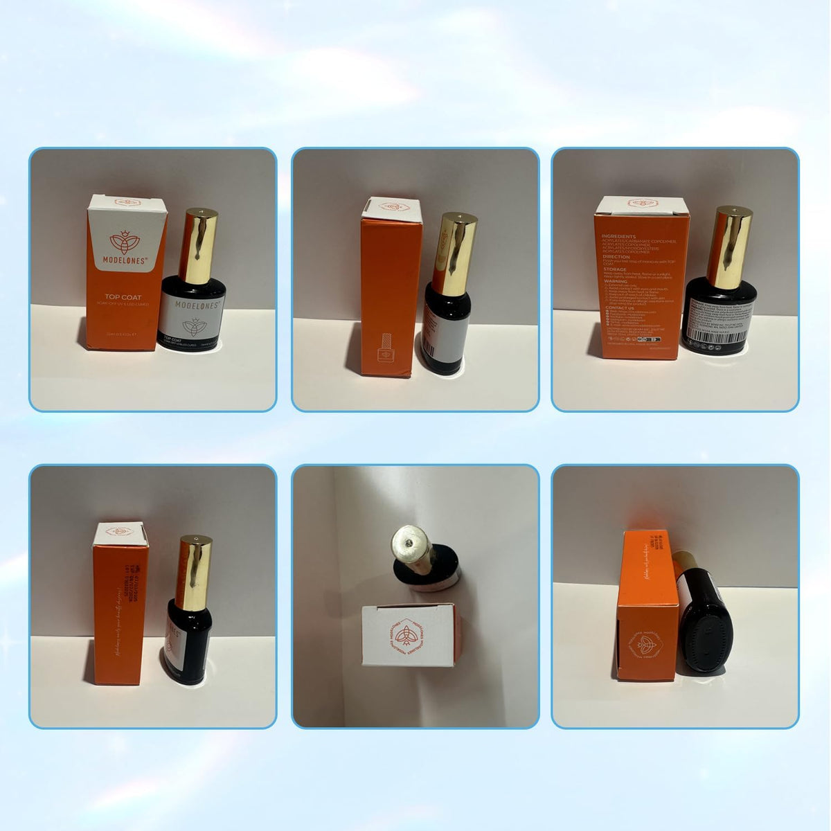modelones Gel Top Coat – Premium Salon-Grade Gloss for an Elevated Home Manicure