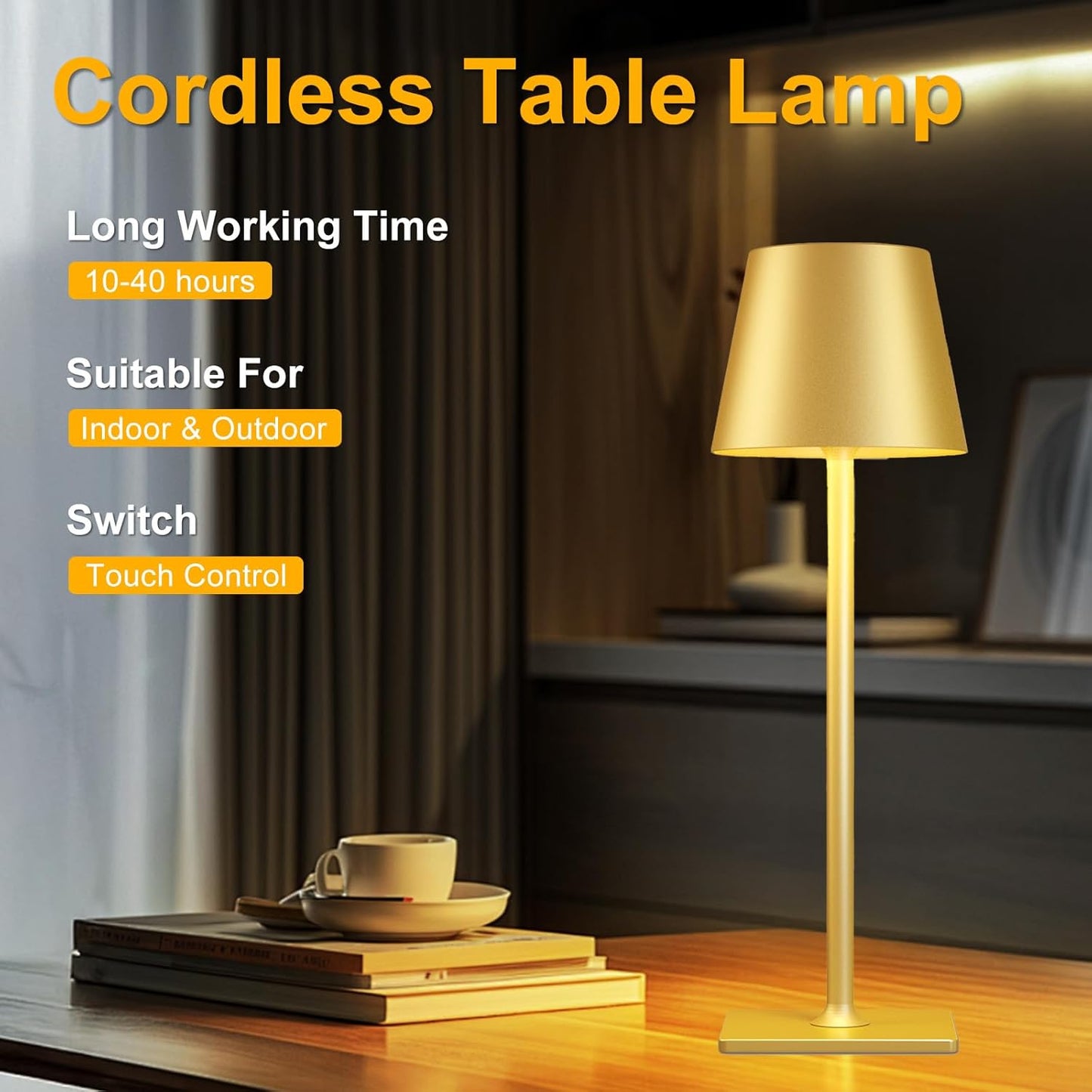 modern 15-inch slim rectangular design in metal pole and abs housing with coated finish