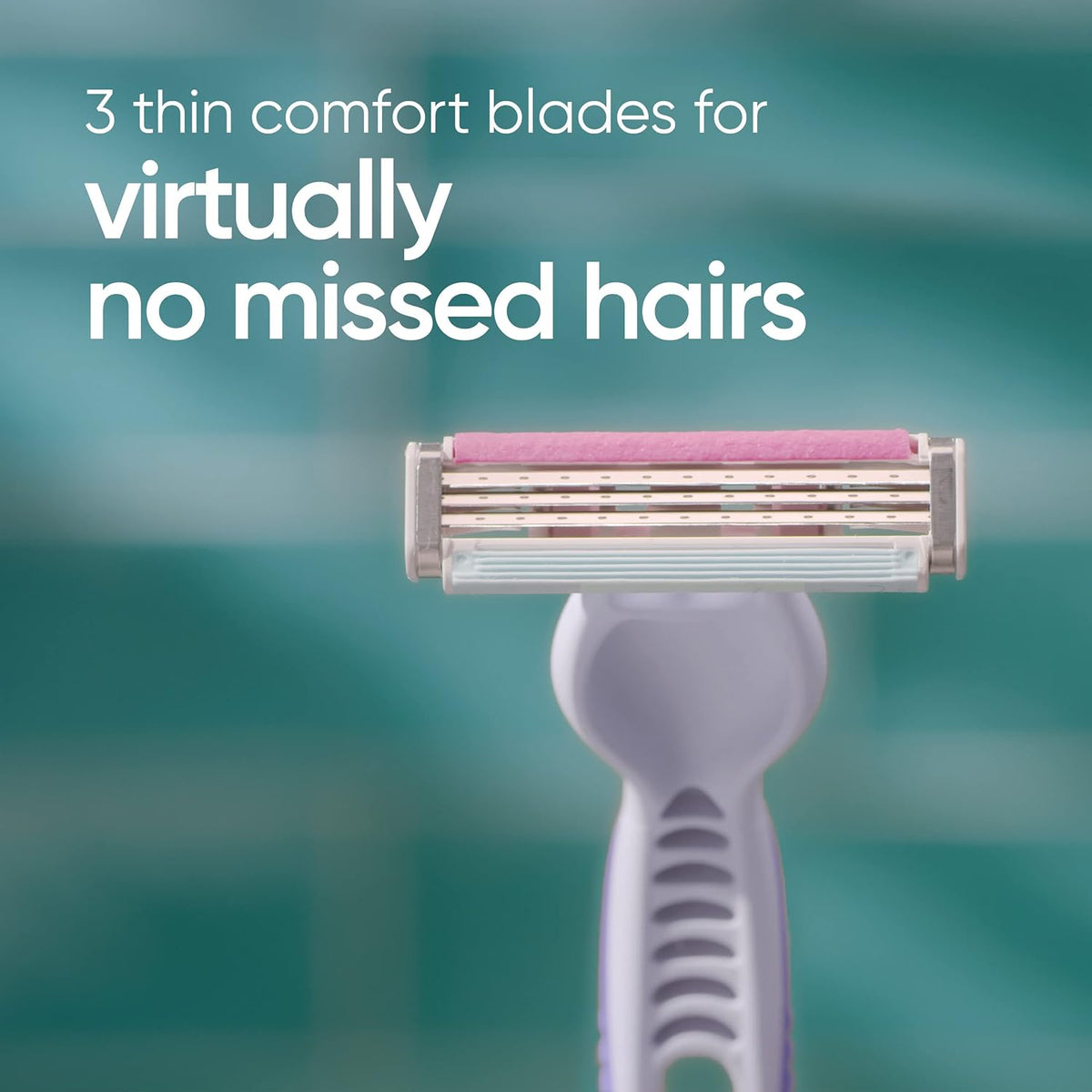 moisture-rich strip for enhanced glide and comfort