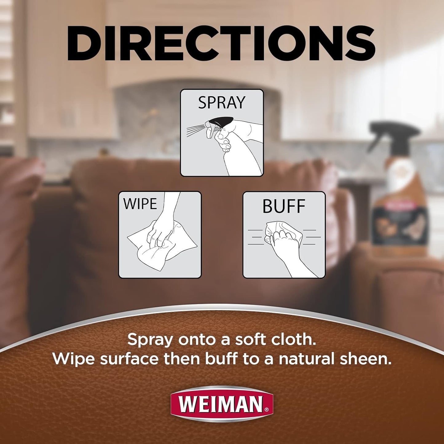 moisturizing agents that soften and strengthen dried or neglected leather