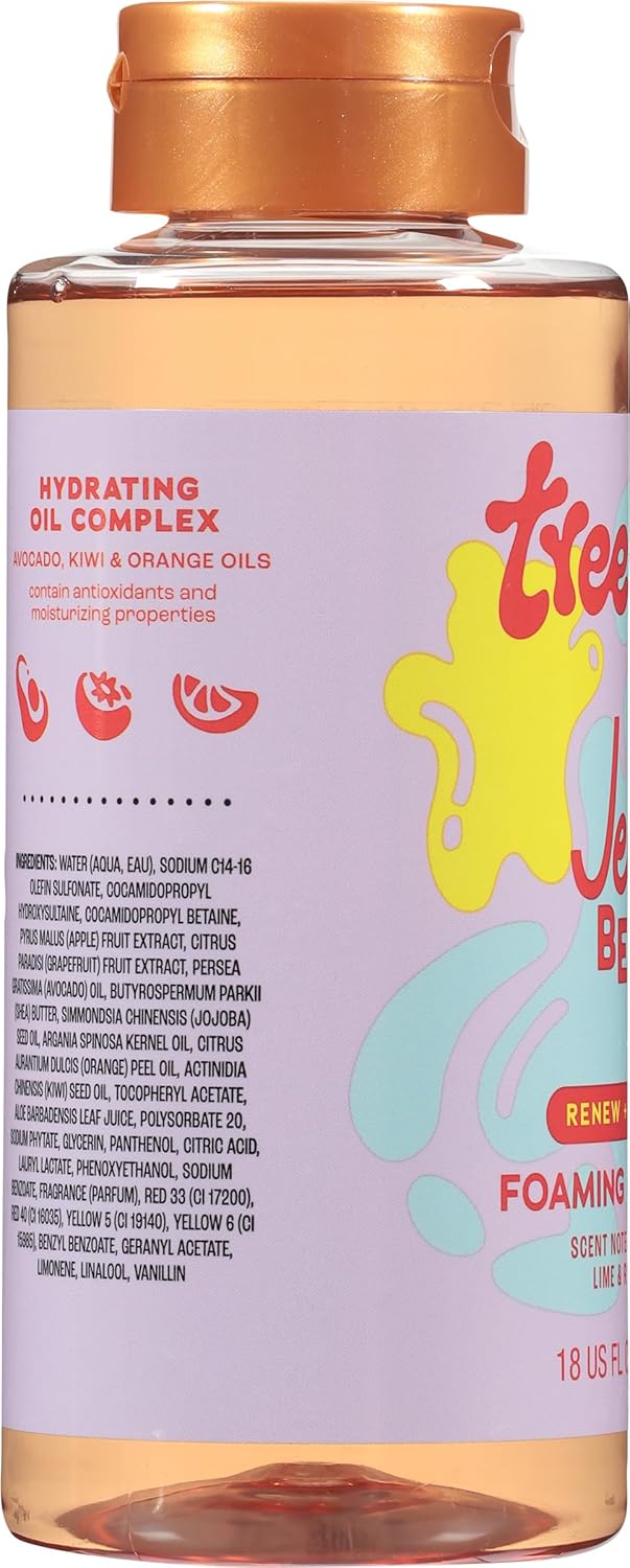 moisturizing complex of shea butter, jojoba oil, avocado, kiwi, and orange oils