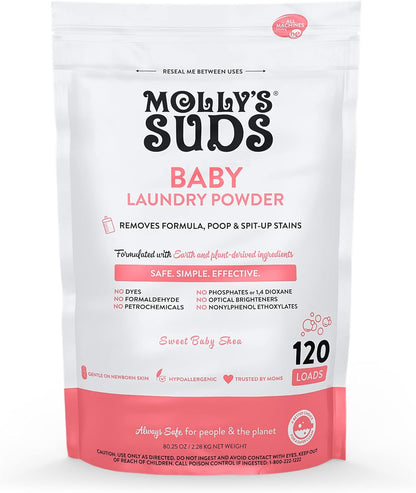 Molly's Suds Baby Laundry Detergent – Premium Baby Shower Gift for Parents Building a Chemical-Free Nursery