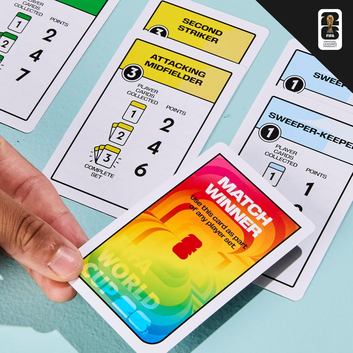 Monopoly Deal FIFA World Cup 2026 Card Game – Children Bedroom and Living Room Table Game, No Wires, No Screens, Ages 8+