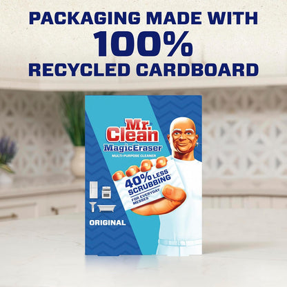 Mr. Clean Magic Eraser Original Cleaning Pads for the Home Office Light Switch and Baseboard Refresh