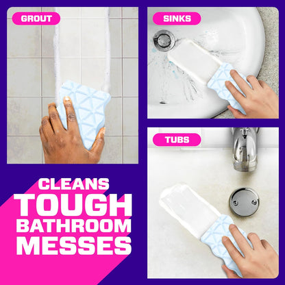Mr. Clean Magic Eraser Sponge – Apartment Housewarming Gift for Renters, No-Chemical Bathroom Eraser