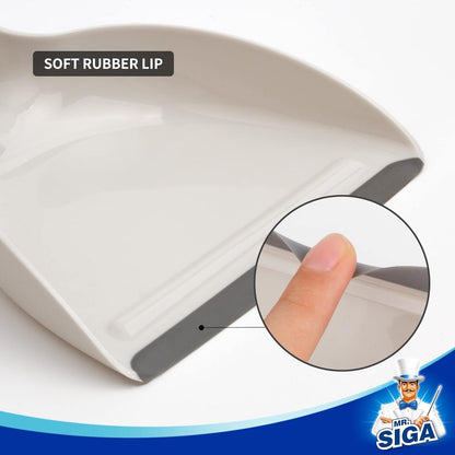 MR.SIGA Mini Dustpan and Brush Set, Practical Valentine's Day Gift for Him or Her Who Values Calm, Tidy Rooms