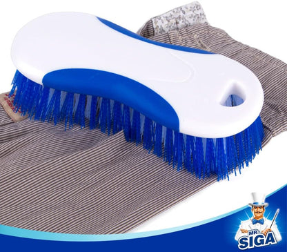 MR.SIGA Multi-Purpose Scrub Brush – Secure-Grip Brush That Reduces Hand Strain and Slips