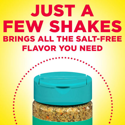 Mrs. Dash Salt-Free Garlic & Herb Blend, Heart-Healthy Pantry Staple for DASH and Low-Sodium Meal Prep