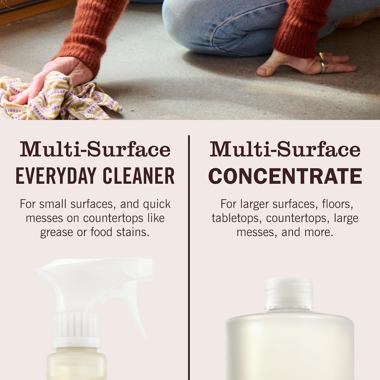 Mrs. Meyer's Clean Day Wellness-Inspired Concentrate – Peony Scent for Your Daily Self-Care Cleaning Routine