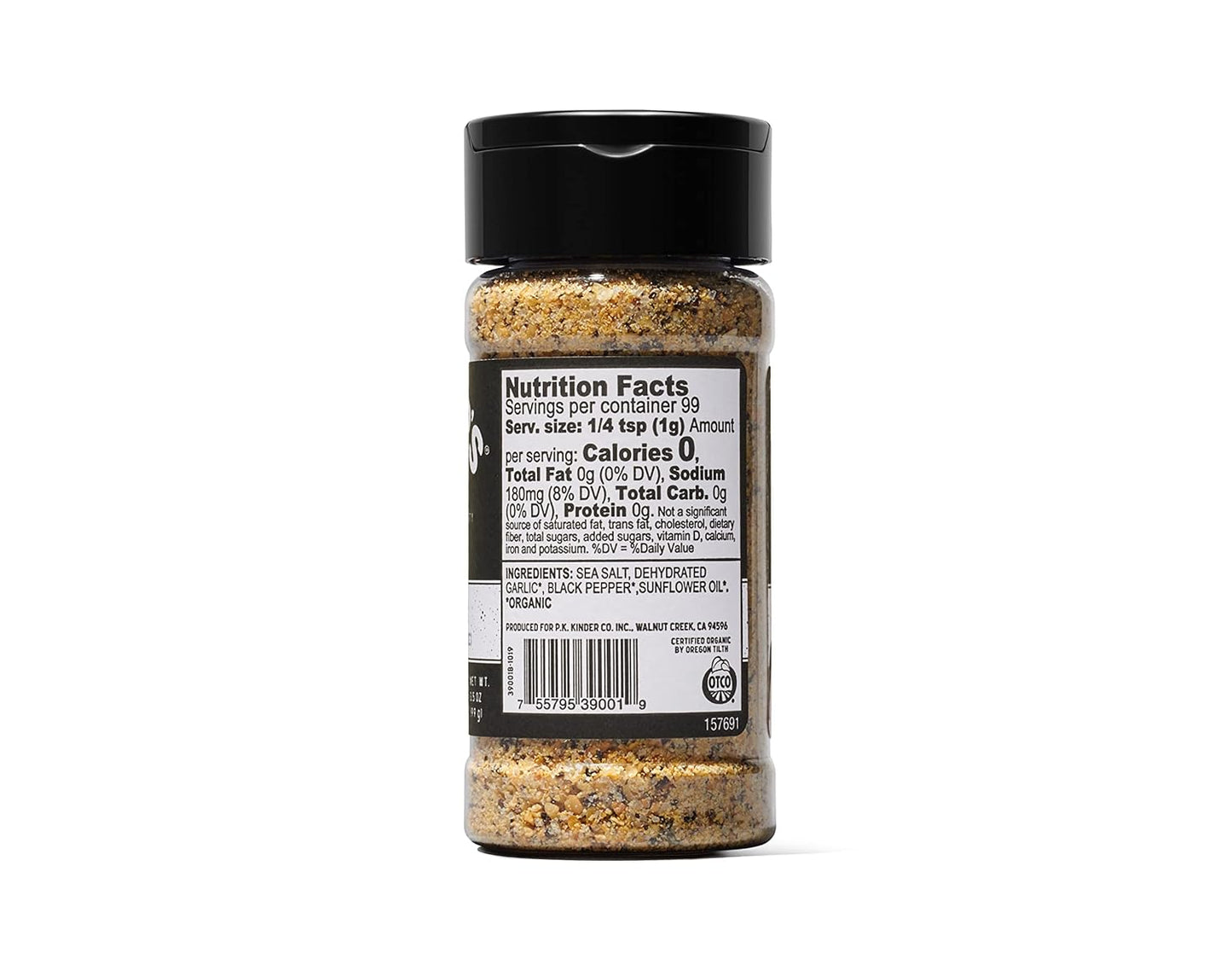 msg-free and non-gmo verified formulation