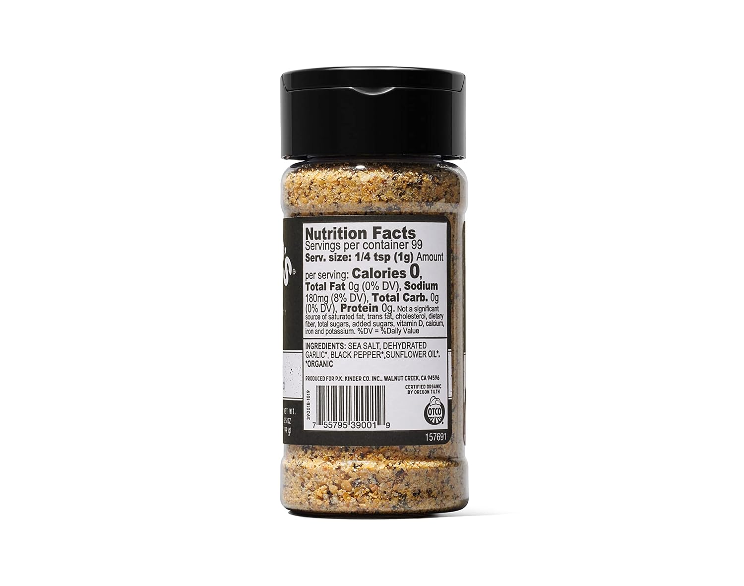 msg-free and non-gmo verified formulation