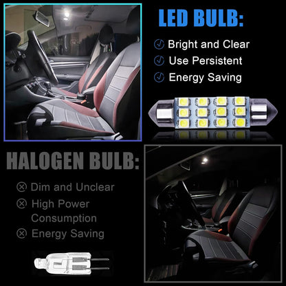 multi-application fitment for map, dome, trunk, license plate, cargo, side marker, and instrument lights
