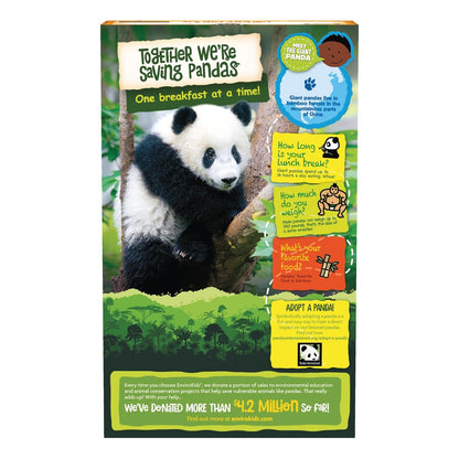 multi-flavor product line: panda puffs peanut butter, leapin' lemurs, and red panda puffs peanut butter & strawberry