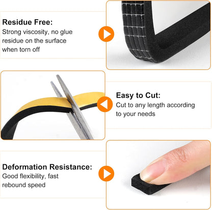 multi-functional performance: soundproofing, weatherproofing, heat insulation, and shock absorption