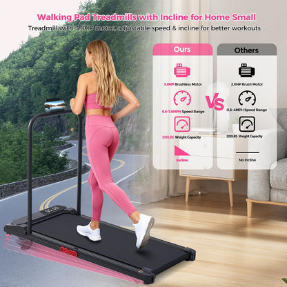 multi-layer cushioned anti-slip running belt operating at under 45db
