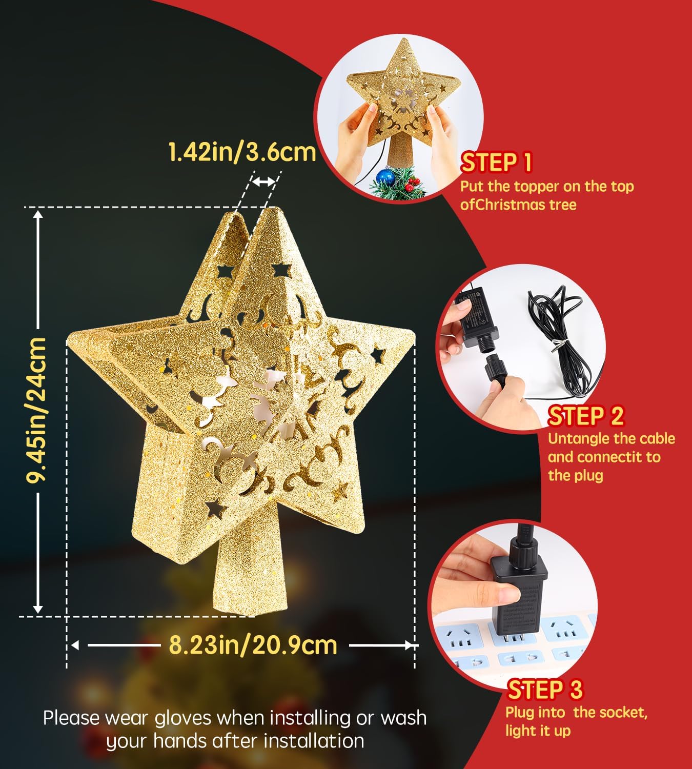 multi-occasion compatibility: christmas, new year, birthday, thanksgiving, valentine's day