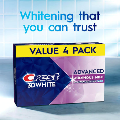 Multi-Pack Whitening Toothpaste – Complete Oral Wellness for Your Whole Family, Cavity & Enamel Protection